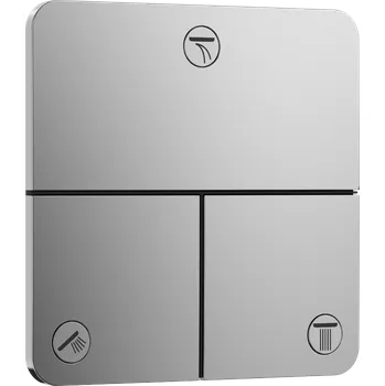 Vodovodní baterie Hansgrohe ShowerSelect Comfort Q Ventil pod omítku pro 3 spotřebiče, chrom 15587000