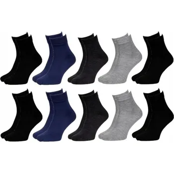 Pánské ponožky Bambusové Ponožky BEZ TLAKU, vícebarevné, velikost 39-42