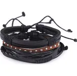 Sada tří pánských náramků Elegant