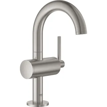 Vodovodní baterie GROHE Atrio - Páková umyvadlová baterie DN 15, velikost M, SuperSteel 32043DC3