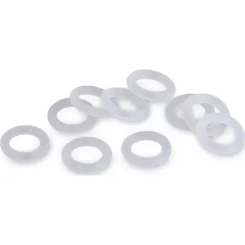 Doiyo gumové kroužky Neko & Wacky Rig Rings Clear 20ks