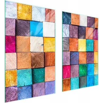 Obraz Skleněná ochranná deska na sporák 75x52 Vzor