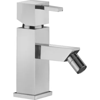 Vodovodní baterie Faris Square - Bidetová baterie bez odtokové soupravy, chrom SQ300
