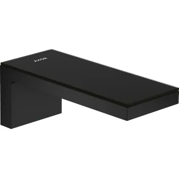 Vodovodní baterie AXOR MyEdition vanový výtok, matná černá / černé sklo, 47410670