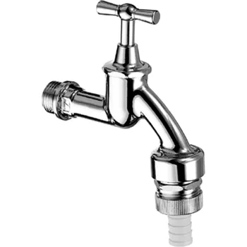 Stavebniny Schell - Výtokový ventil s otočnou pákou, chrom 034170699