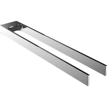 Držák na ručník Emco Art - Držák na ručník 443 mm, dvouramenný, pevný, chrom 165000145