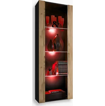 Komoda Skříňka černá matná 159 x 55 x 35 cm Komodee