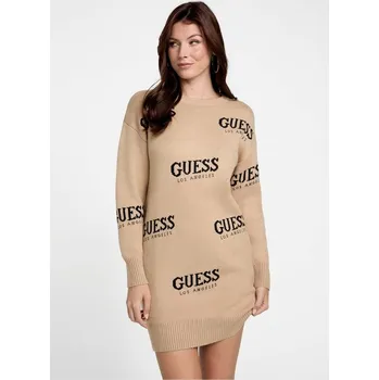 Dámské šaty Guess Cateryn hnědá L