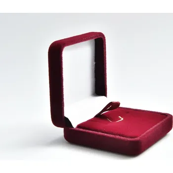 Dárková krabička Krabička na přívěsky 400B,barva bordó (400B)