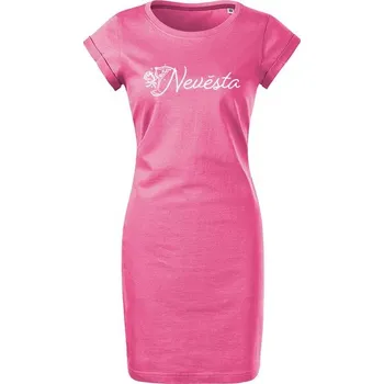 Dámské šaty Bontis Šaty Nevěsta PŘÍPITEK - Purpurová | S