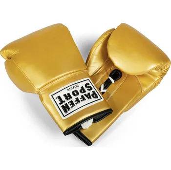 Boxerské rukavice Autogramové rukavice Paffen Sport - zlaté