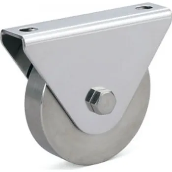 Nábytkové kování Rolna vysokozátěžová, nerezová JS375-75F