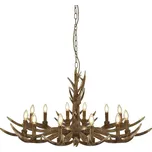 Searchlight 6416-12BR Stag závěsné svítidlo E14 12 x 40W