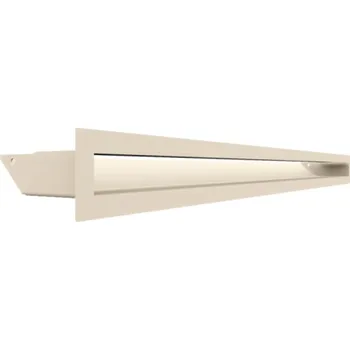 KRATKI 60 x 800 Luft krémová krbová mřížka