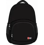 Volnočasový batoh St.RIGHT - BLACK, 3 komorový BP23, rozměry 39 x 27 x 17 cm