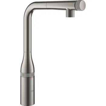 Vodovodní baterie GROHE Essence SmartControl - Dřezová baterie s technologií SmartControl, hard Graphite 31615A00