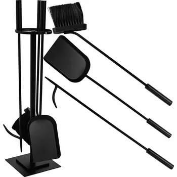 Krbové nářadí Krbové nářadí stojan s krbovým nářadím MEDAN 4v1