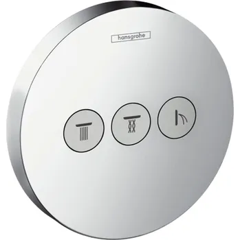 Vodovodní baterie Hansgrohe ShowerSelect S ventil pod omítku pro 3 spotřebiče, chrom 15745000