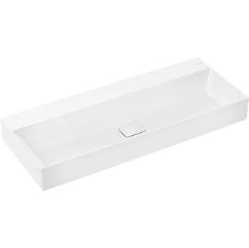 Umyvadlo Hansgrohe Xevolos E Umyvadlo 1200/480 bez otvoru pro baterii a přepadu, SmartClean, bílá 61105450