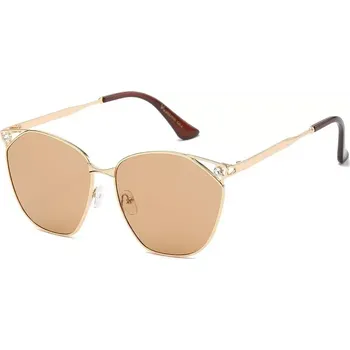 Sluneční brýle VG Luxury dámské celokovové Sluneční brýle Hnědé