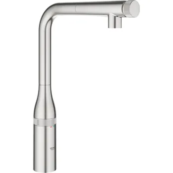 Vodovodní baterie GROHE Essence SmartControl - Dřezová baterie s technologií SmartControl, SuperSteel 31615DC0