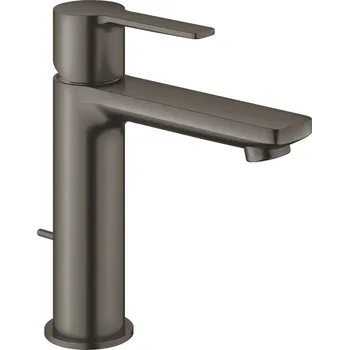 Vodovodní baterie GROHE Lineare - Páková umyvadlová baterie DN 15, velikost S, kartáčovaný Hard Graphite 32114AL1