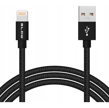 Datový kabel Kabel Blow USB - Apple Lightning 1,5 m černý
