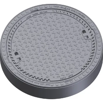 poklop Šachtový poklop KDB05 litin. D400, rám BEGU, bez odvětrání, nosnost 40,0t, průměr 600mm