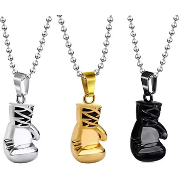 Přívěsek Přívěsek z chirurgické oceli - Boxerka - Model BEZ ŘETÍZKU (pouze přívěsek), Barva Zlatá