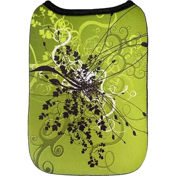 Pouzdro na čtečku elektronické knihy Huado pouzdro na tablet 7" Zelený rozkvět