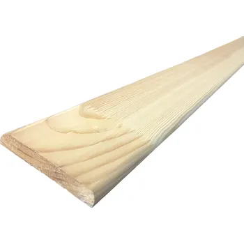 soklová lišta Lišta podlahová/krycí (profil plochý) 10 x 77 x 2200 mm Severská borovice A, napojovaná