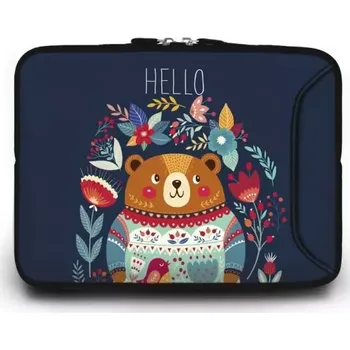 Příslušenství pro notebook Huado Carry pouzdro na notebook 15.6" Medvídek