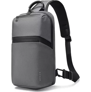 BANGE elegantní batoh přes rameno Mauro Šedý 8L