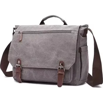 Canvasio pánská plátěná taška Desmond Šedá 20L