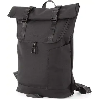 Městský batoh Himawari sportovní batoh Roll-top Drosmis Černý 23L
