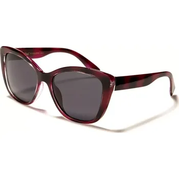 Sluneční brýle GISELLE CAT EYE dámské polarizační sluneční brýle Purpurové