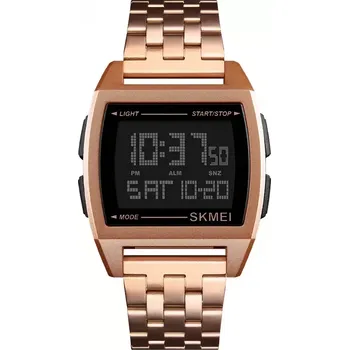 Hodinky Skmei 1368 Digitální hodinky Discredit Růžové zlato
