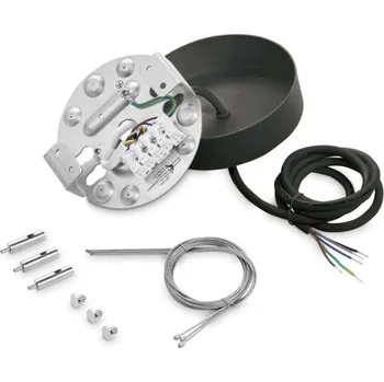 Ideal Lux 307244 FLY KIT PENDANT NERO příslušenství - montážní sada pro zavěšení černá