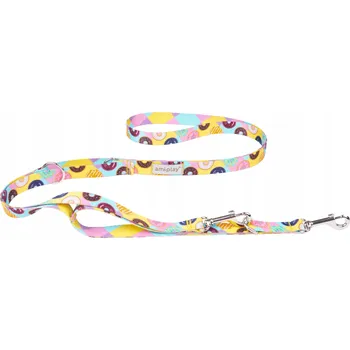 Vodítko pro psa Amiplay 7v1 BeHappy XL Donut oboustranné Vodítko