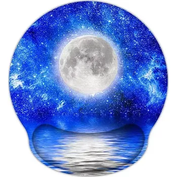 Podložka pod myš Huado ergonomická podložka pod myš Měsíc v úplňku