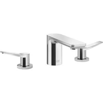 Vodovodní baterie Dornbracht Lissé - 3-otvorová umyvadlová baterie, chrom 20713845-00