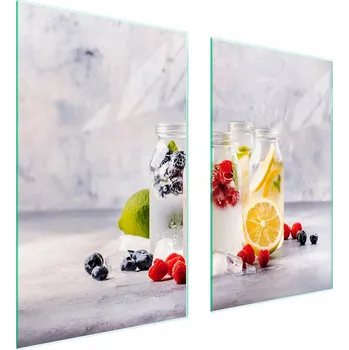 Obraz Skleněná ochranná deska na sporák 75x52 Ovoce