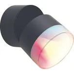 LUTEC CONNECT 5010901118 DROPSI exteriérové nástěnné svítidlo LED 9,5W 690lm 2700-6500K+RGB IP44 tmavá šedá