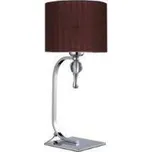 AZzardo AZ2903 DECOline IMPRESS BROWN TABLE stolní svítidlo / lampička 1xE27 50W IP20 hnědá