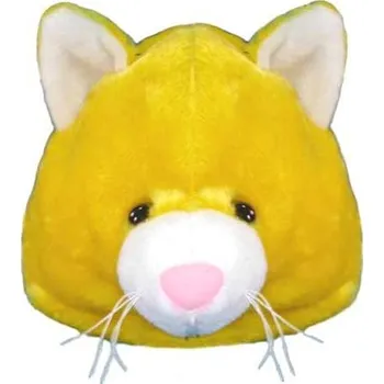 Karnevalový kostým Plyšová maska/čepice kočka