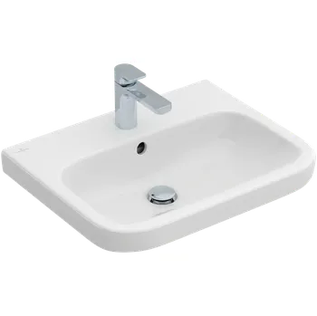 Umyvadlo Villeroy & Boch ARCHITECTURA - Umyvadlo, 550x470x180 mm, s přepadem, bílá alpin CeramicPlus 41885GR1