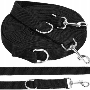 Vodítko pro psa Vodítko na běhání OdMoni, popruh 10 m