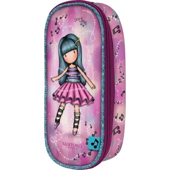 Penál Školní penál oválný Santoro London - Dancing Among The Stars, rozměry 23 x 6 x 7 cm
