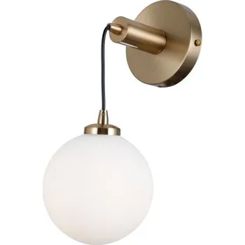 Nástěnné svítidlo ITALUX WL-54456-1-HB Perlos nástěnné svítidlo 1xG9 medová mosaz, jantarová