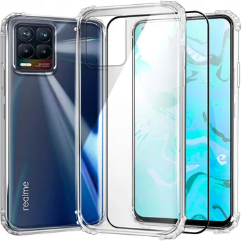 Pouzdro na mobilní telefon Hello Case pro realme 8 Pro průhledná